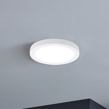 Eglo - Светодиодный потолочный светильник с регулированием яркости LED/14W/230V + дистанционное управление