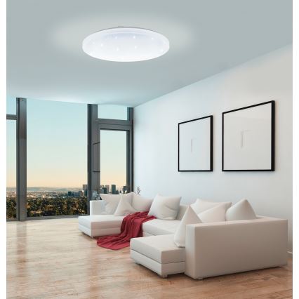 Eglo - LED Світильник для ванної кімнати з регулюванням яскравості LED/12W/230V IP44 + пульт дистанційного керування
