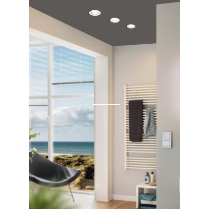 Eglo 98305 - Светодиодный диммируемый встроенный потолочный светильник SALICETO LED/6W/230V