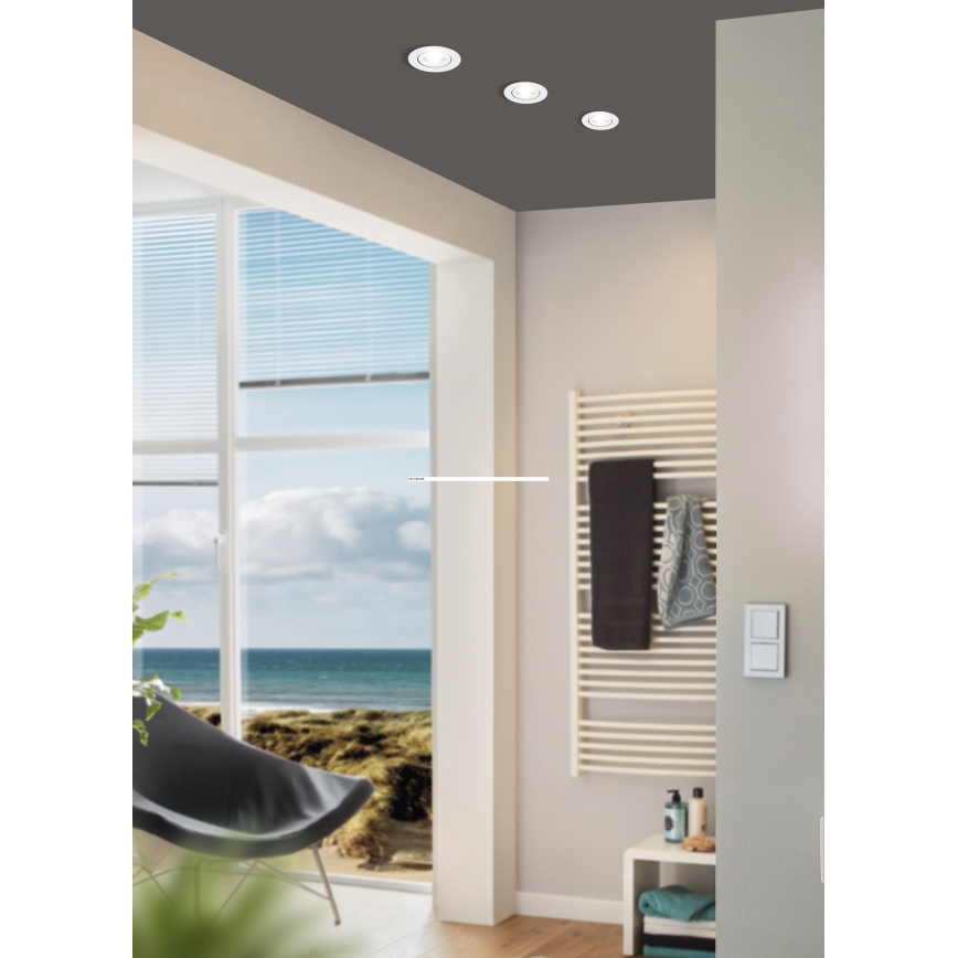 Eglo 98305 - Светодиодный диммируемый встроенный потолочный светильник SALICETO LED/6W/230V