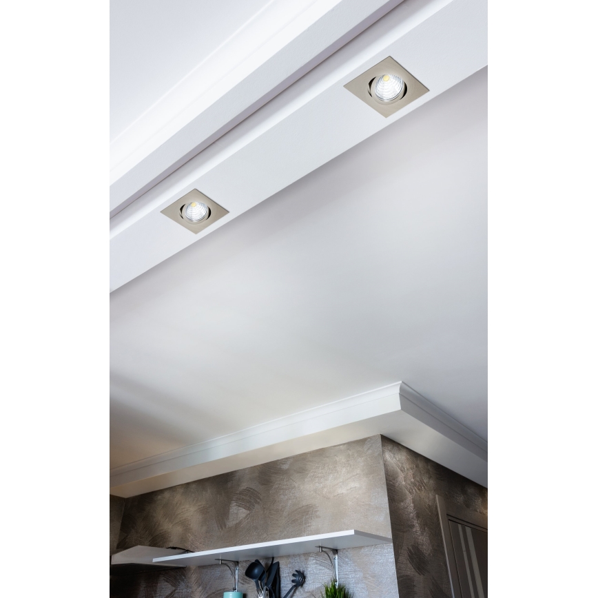 Eglo 98308 - Светодиодный диммируемый встроенный потолочный светильник SALICETO LED/6W/230V