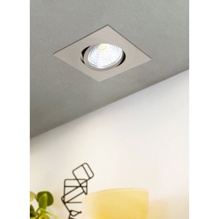 Eglo 98308 - Светодиодный диммируемый встроенный потолочный светильник SALICETO LED/6W/230V