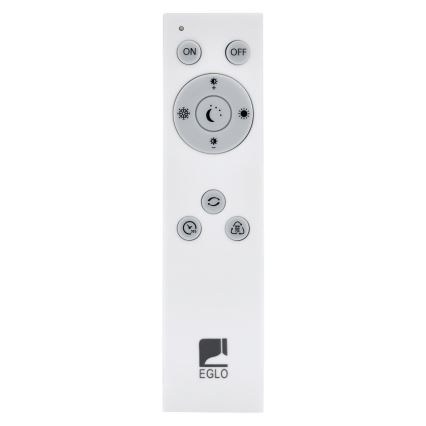 Eglo - Светодиодный потолочный светильник с регулированием яркости LED/24W/230V + дистанционное управление