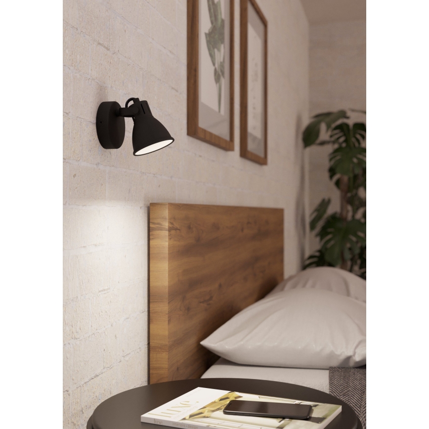 Eglo 98397 - Светодиодный настенный прожектор SERAS 1xGU10/3,3W/230V