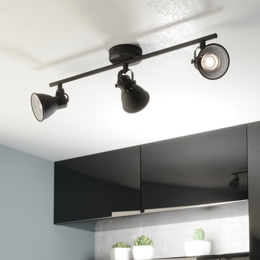 Eglo 98399 - Светодиодный прожектор SERAS 3xGU10/3,3W/230V