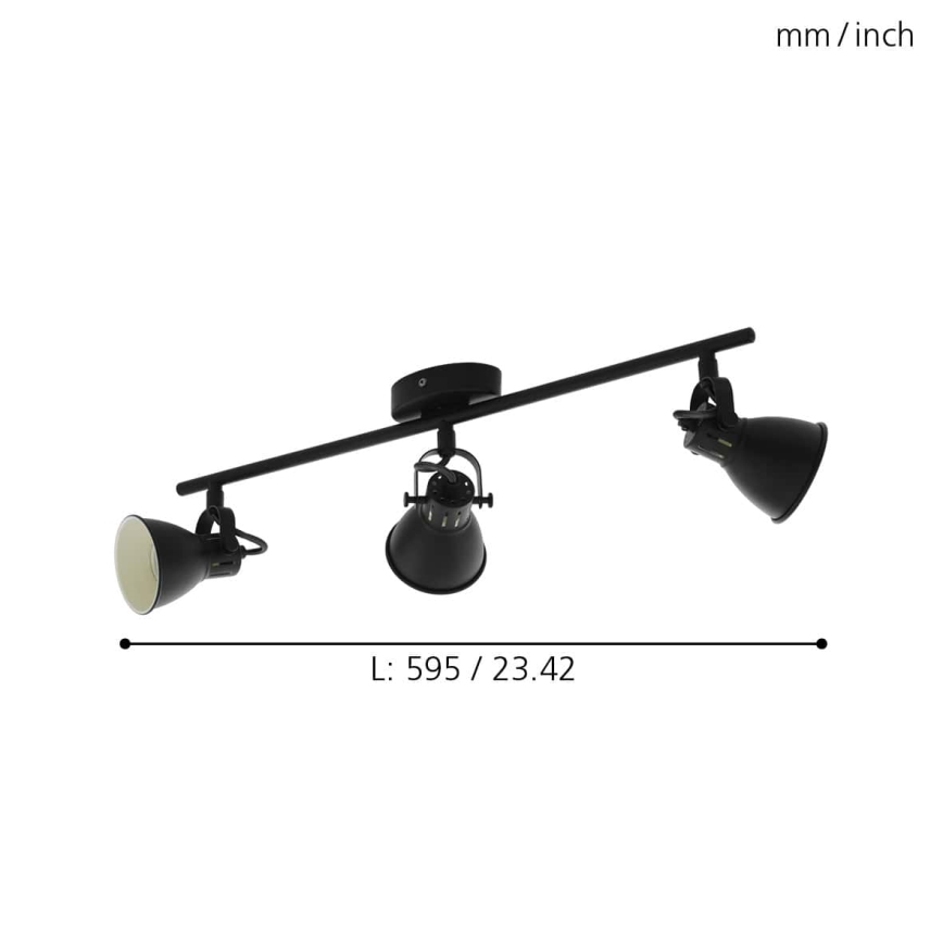Eglo - Точковий LED світильник 3xGU10/3,3W/230V