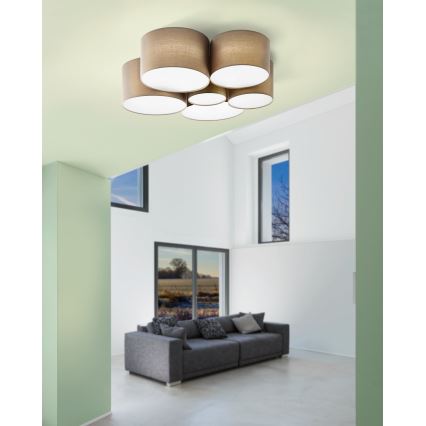 Eglo 98409 - Потолочный светильник PASTORE 6xE27/40W/230V