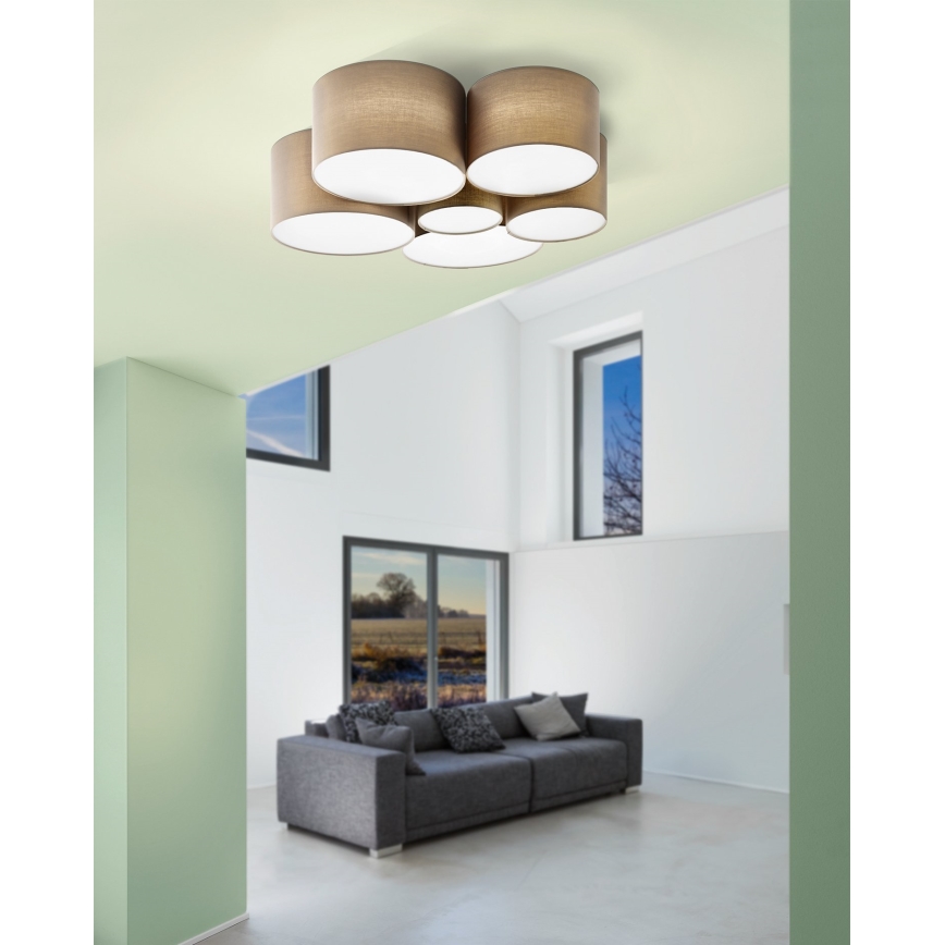 Eglo 98409 - Потолочный светильник PASTORE 6xE27/40W/230V