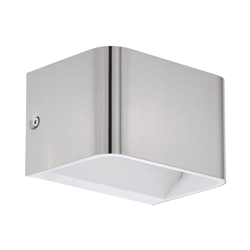 Eglo - Світлодіодний настінний світильник LED/6W/230V 3000K матовий хром