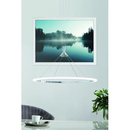 Eglo - Светодиодная подвесная RGB-люстра с регулированием яркости HORNITOS-C LED/37W/230V + дистанционное управление
