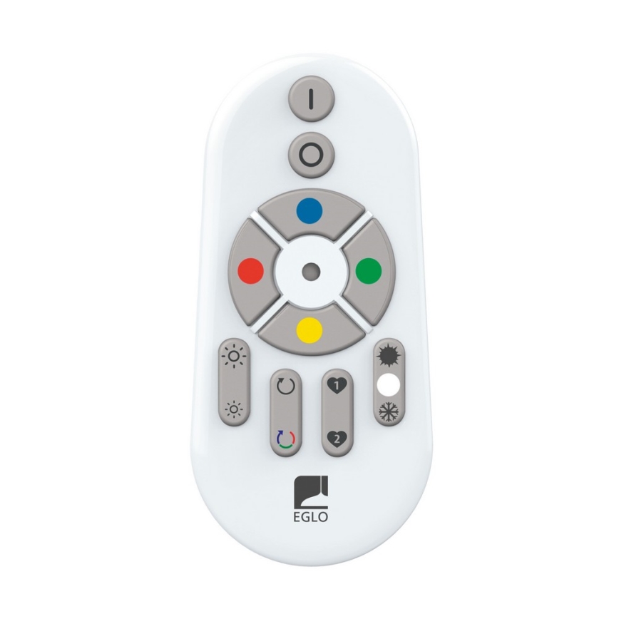 Eglo - Светодиодная подвесная RGB-люстра с регулированием яркости HORNITOS-C LED/37W/230V + дистанционное управление