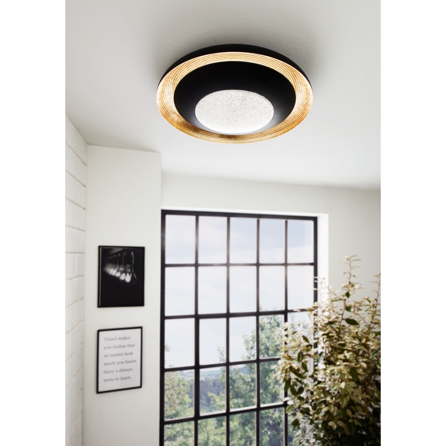 Eglo - Стельовий LED світильник з регулюванням яскравості LED/24,5W/230V + пульт дистанційного керування