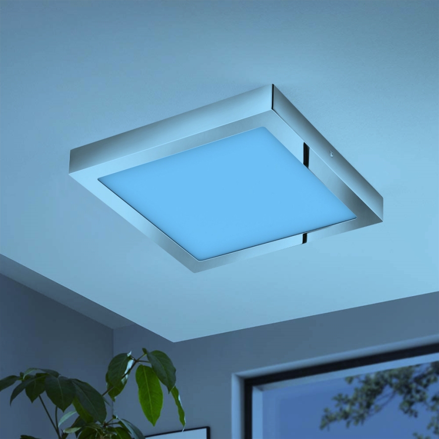 Eglo - Светодиодный потолочный RGB-светильник с регулированием яркости FUEVA-C LED/21W/230V Bluetooth