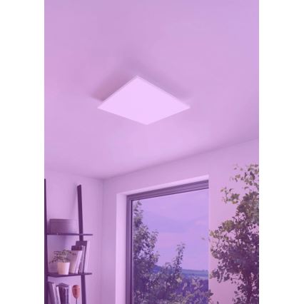 Eglo - LED RGB стельовий світильник з регулюванням яскравості TURCONA-C LED/15W/230V + пульт дистанційного керування