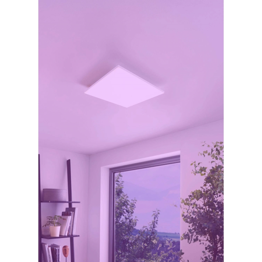 Eglo - LED RGB стельовий світильник з регулюванням яскравості TURCONA-C LED/15W/230V + пульт дистанційного керування