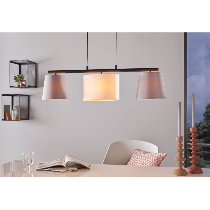 Eglo - LED люстра на тросі 3xE14/25W/230V