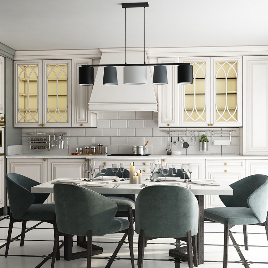 Eglo 98588 - Люстра на тросе ALMEIDA 5xE14/25W/230V