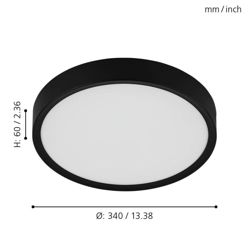 Eglo 98603 - Светодиодный потолочный светильник MUSURITA LED/16,8W/230V