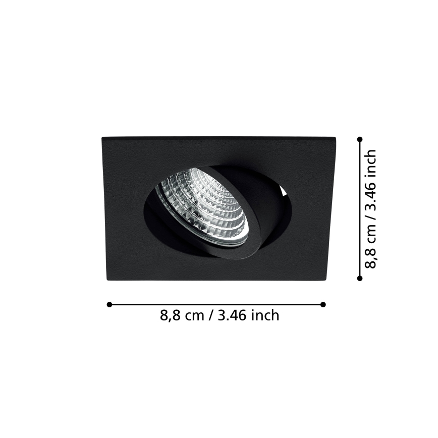 Eglo 98611 - Светодиодный диммируемый подвесной потолочный светильник SALICETO LED/6W/230V