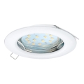 Eglo 98644 - Светодиодный встраиваемый светильник PENETO 1xGU10/3W/230V