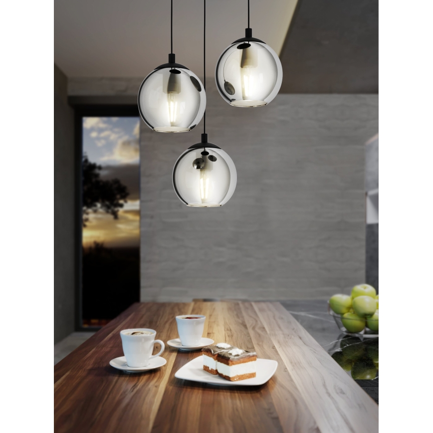 Eglo 98653 - Подвесная люстра ARISCANI 3xE27/40W/230V