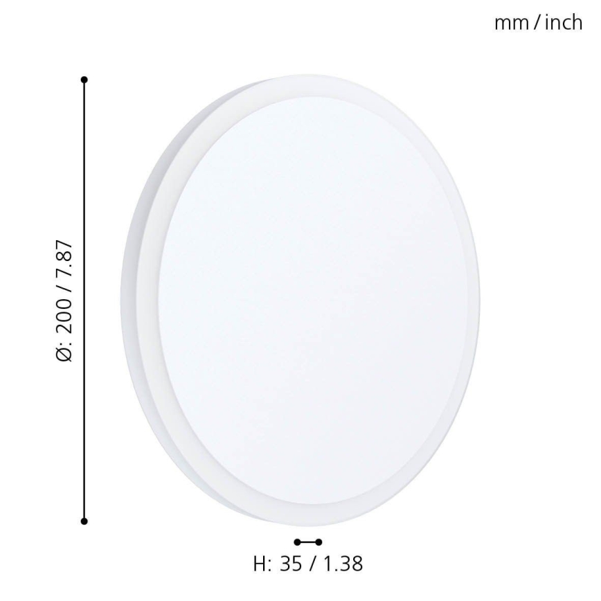 Eglo - Світлодіодний стельовий світильник LED/8,6W/230V