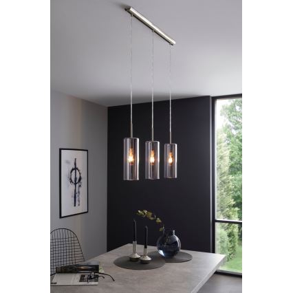 Eglo - Люстра на мотузці 3xE27/15W/230V