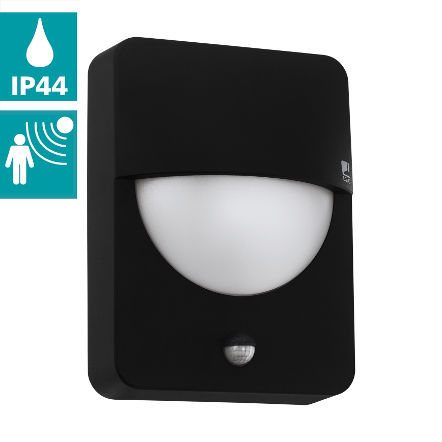 Eglo - Уличный светильник с датчиком 1xE27/28W/230V IP44