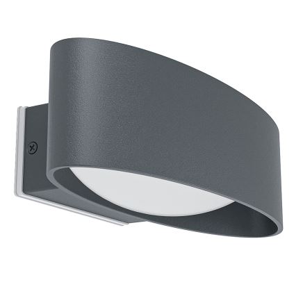 Eglo - Вуличний світлодіодний настінний світильник LED/10W/230V IP44