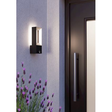 Eglo - LED Вуличний світильник з датчиком 2xLED/5W/230V IP44