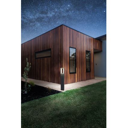 Eglo - Светодиодная уличная лампа RIFORANO 2xLED/5W/230V IP44 77 см