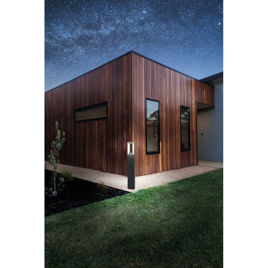 Eglo - Светодиодная уличная лампа RIFORANO 2xLED/5W/230V IP44 77 см