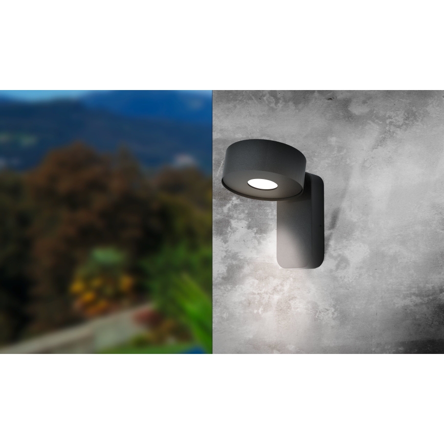 Eglo - Вуличний світлодіодний настінний світильник LED/6W/230V IP44