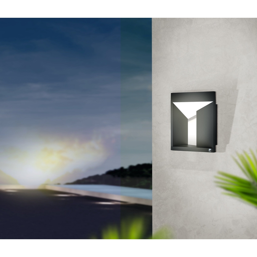 Eglo - Вуличний світлодіодний настінний світильник LED/10W/230V IP54