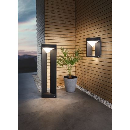 Eglo - Вуличний світлодіодний настінний світильник LED/10W/230V IP54
