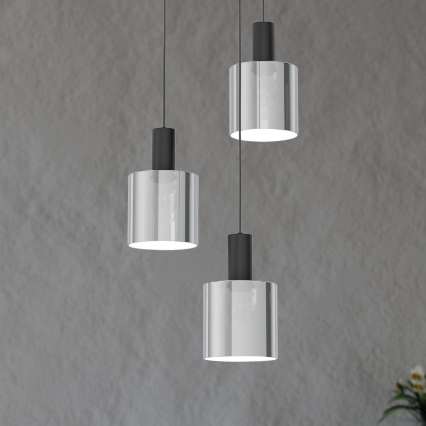 Eglo - Люстра на мотузці 3xE27/40W/230V