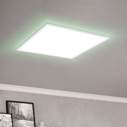 Eglo - Стельовий RGBW-світильник з регулюванням яскравості LED/32,5W/230V 2700-6500K 60x60 см + пульт дистанційного керування