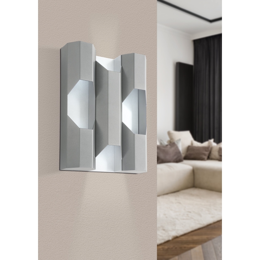 Eglo - Світлодіодний настінний світильник 4xGU10/4,5W/230V