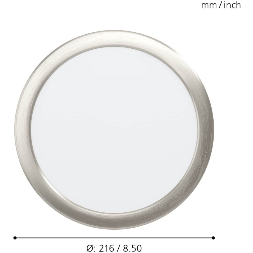 Eglo - Светодиодный диммируемый светильник для ванной комнаты LED/16,5W/230V IP44 ZigBee