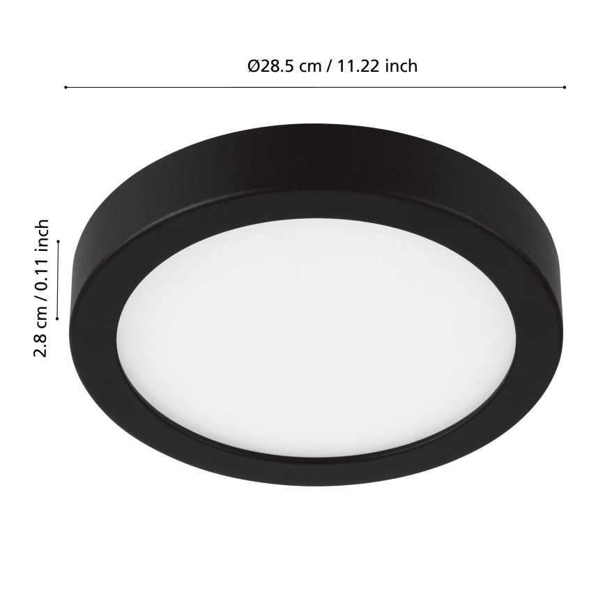 Eglo - LED світильник для ванної з регулюванням яскравості LED/19,5W/230V IP44 ZigBee