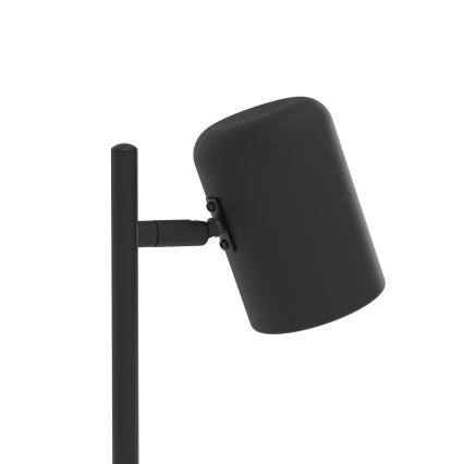 Eglo - Світлодіодна настільна лампа 1xGU10/4,5W/230V чорний