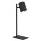 Eglo - Світлодіодна настільна лампа 1xGU10/4,5W/230V чорний