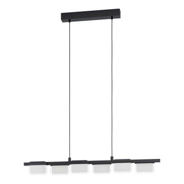 Eglo 98876 - Підвісна LED люстра з регулюванням яскравості ERVIDEL 6xLED/4,5W/230V