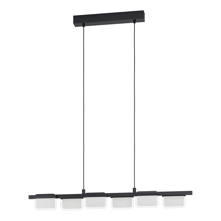 Eglo 98876 - Підвісна LED люстра з регулюванням яскравості ERVIDEL 6xLED/4,5W/230V