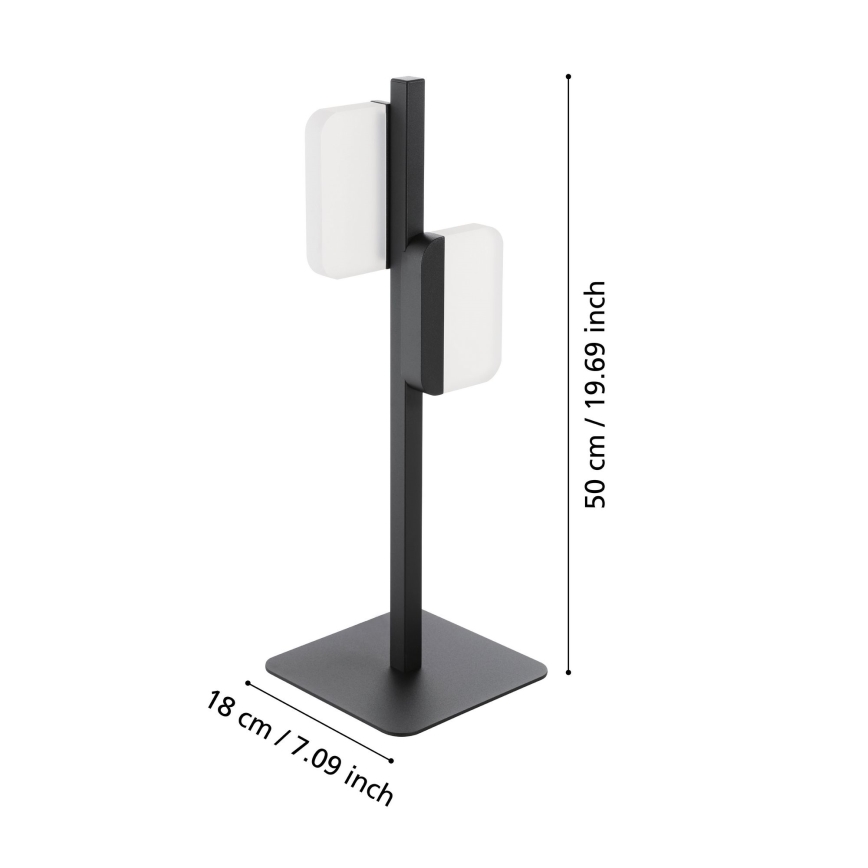 Eglo 98878 - Світлодіодна настільна лампа ERVIDEL 2xLED/4,5W/230V
