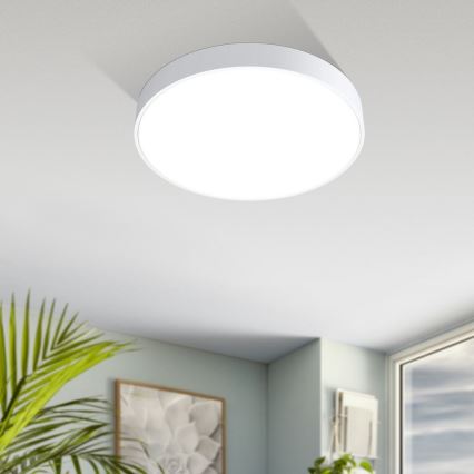 Eglo - Светодиодный потолочный светильник с регулированием яркости LED/18W/230V + пульт ДУ