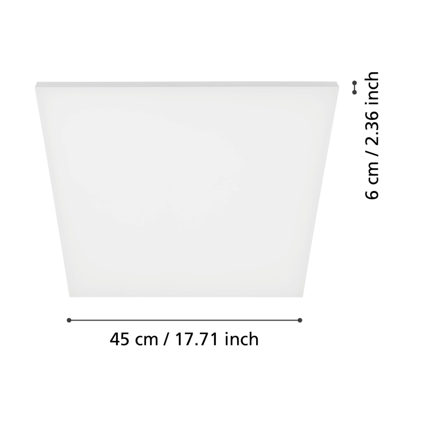 Eglo 98902 - Светодиодный потолочный светильник TURCONA LED/20W/230V