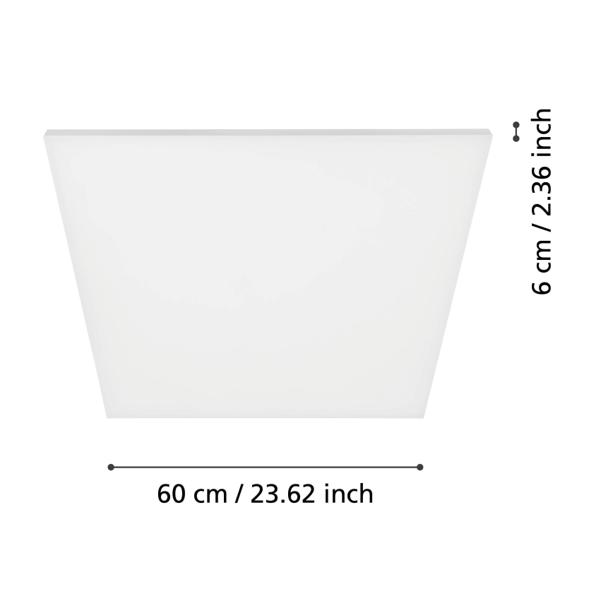 Eglo - Світлодіодний стельовий світильник LED/33W/230V