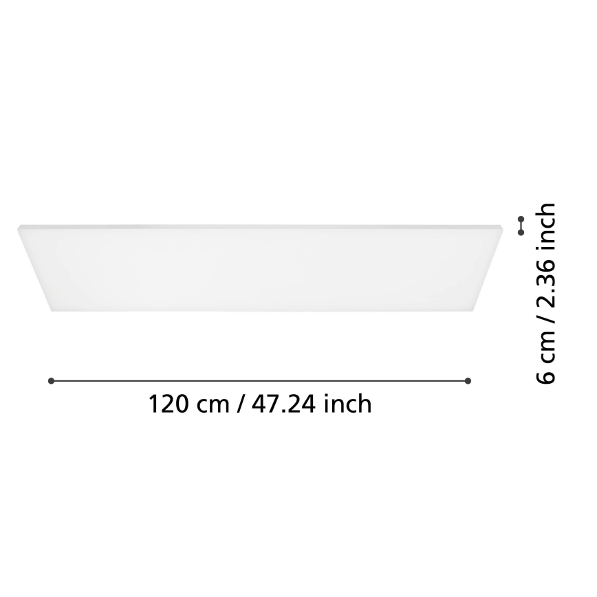 Eglo 98904 - Светодиодный потолочный светильник TURCONA LED/33W/230V