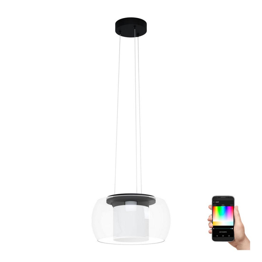Eglo - Светодиодная подвесная RGB-люстра с регулированием яркости BRIAGLIA-C LED/24,8W/230V